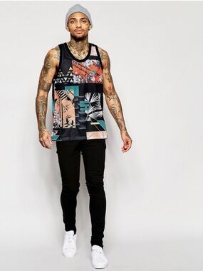 Adidas Floral Tank Sold By ASOS